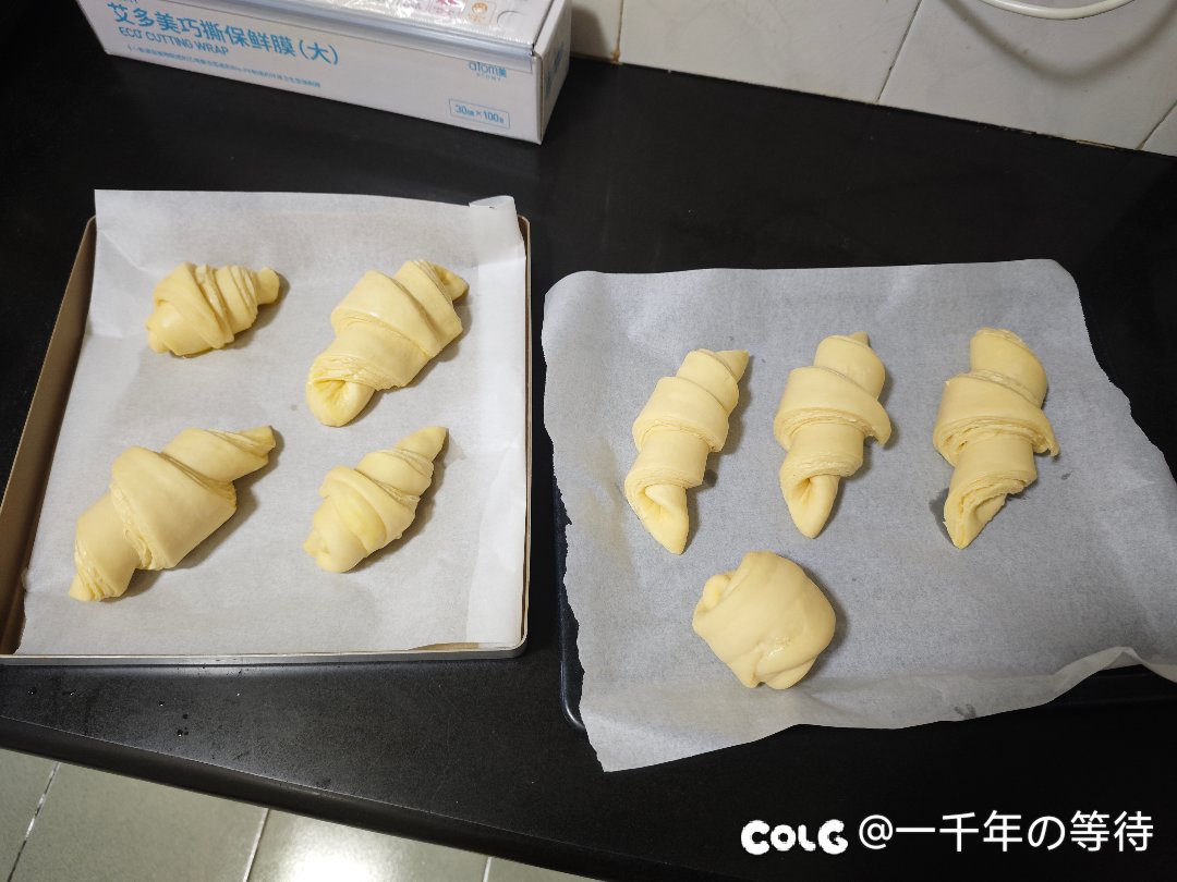 第一次做可颂6