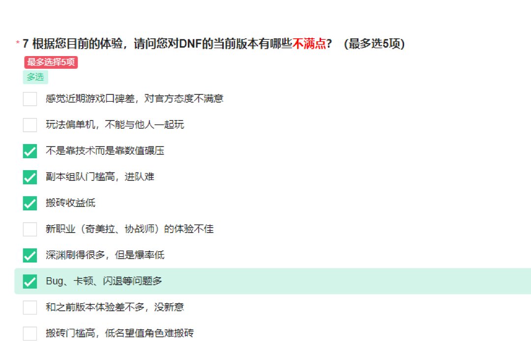 这么没信心啊，为什么限制只准选五个1