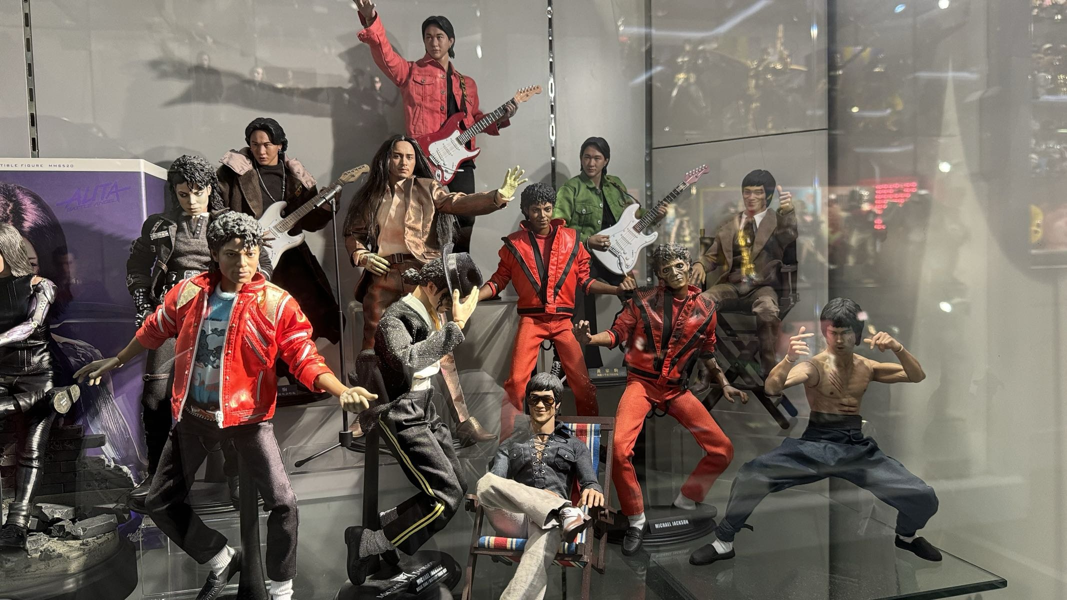 【多图】下午在酒店睡了一小时，然后出门去旺角的HOTTOYS总部14