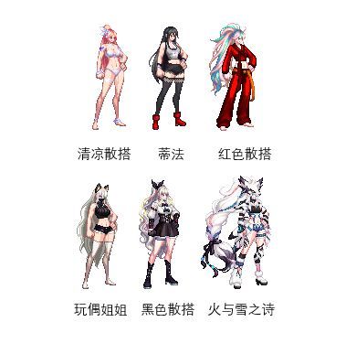 有暖暖大佬知道女格斗这套时装是怎么搭配的吗1
