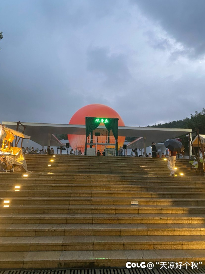 久违的夜市久违的夏夜雨后2