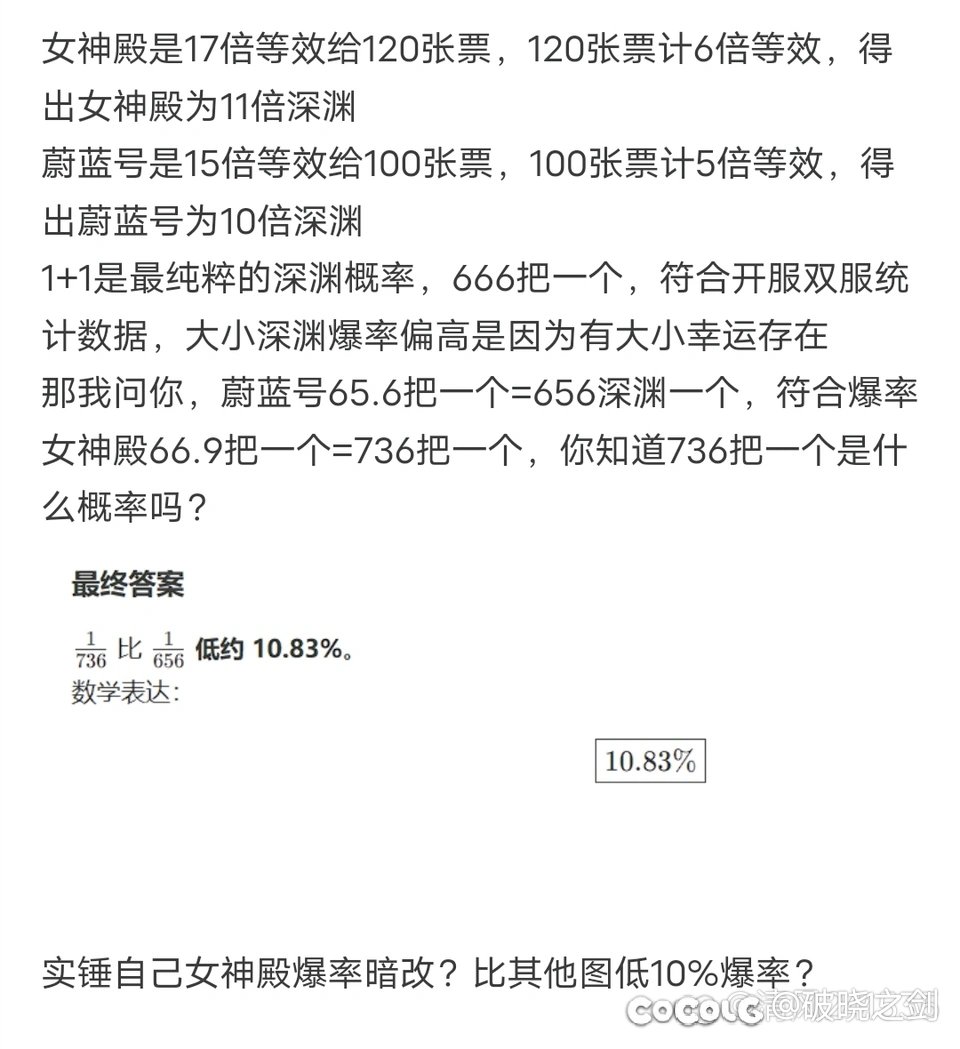 OK，我们不讨论罐子，我们讨论一下女神殿的问题2