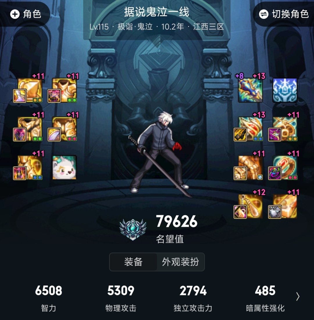 此次改版原地踏步的套装是1
