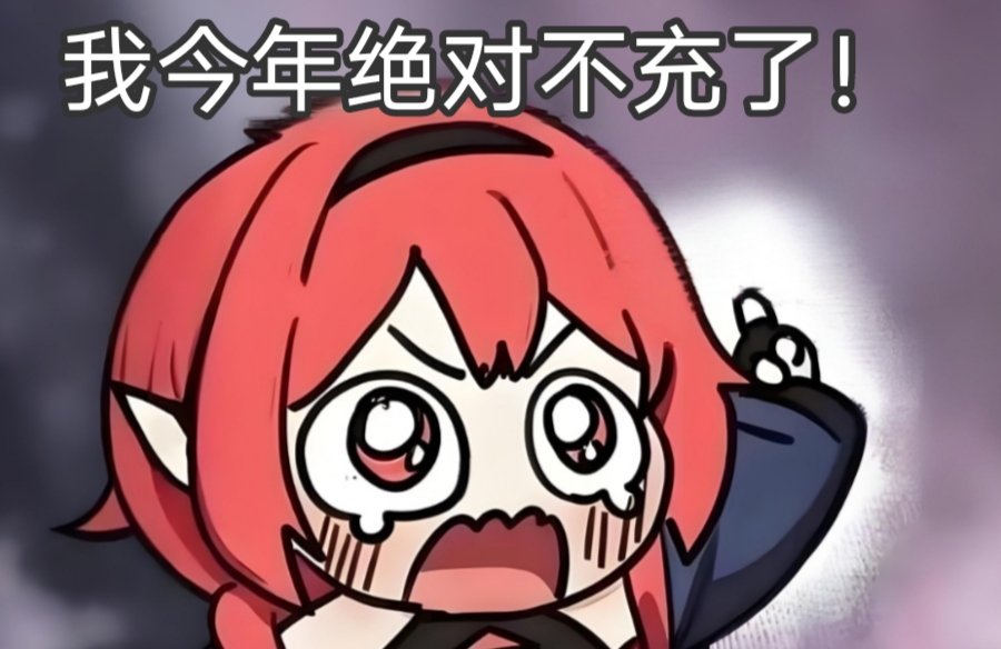 今年也过去一半了，在这半年多的时间里你充了多少了？2