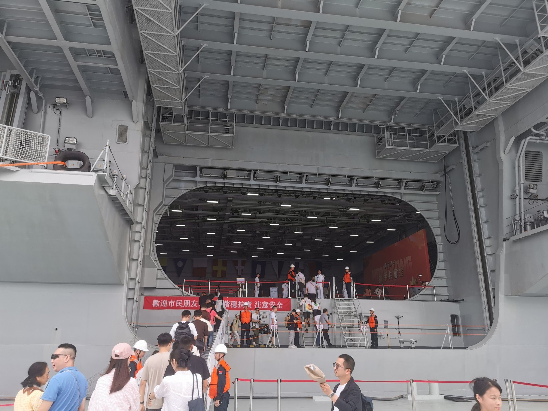 山东舰，湛江舰和运城舰之旅2