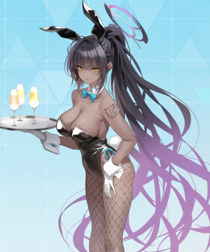 cos搭配,角楯花凛兔女郎5