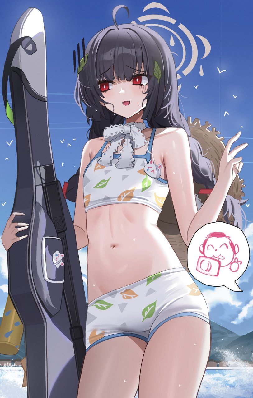 cos搭配，碧蓝档案，霞沢美游（泳装）8