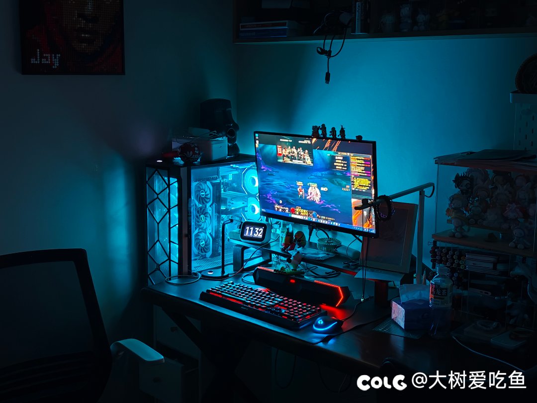 有大佬知道怎么把风扇灯光调出爆太初的感觉吗？1