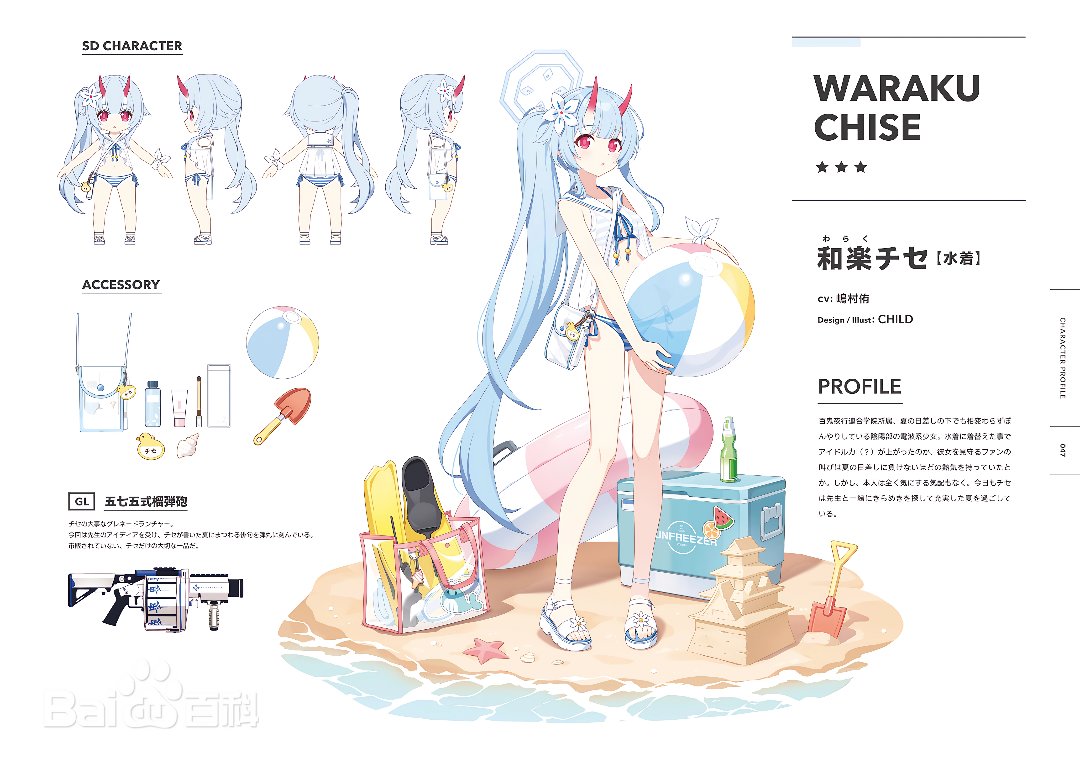 知!世!就是!力!!量!!（cos搭配，碧蓝档案，和乐千世泳装）3