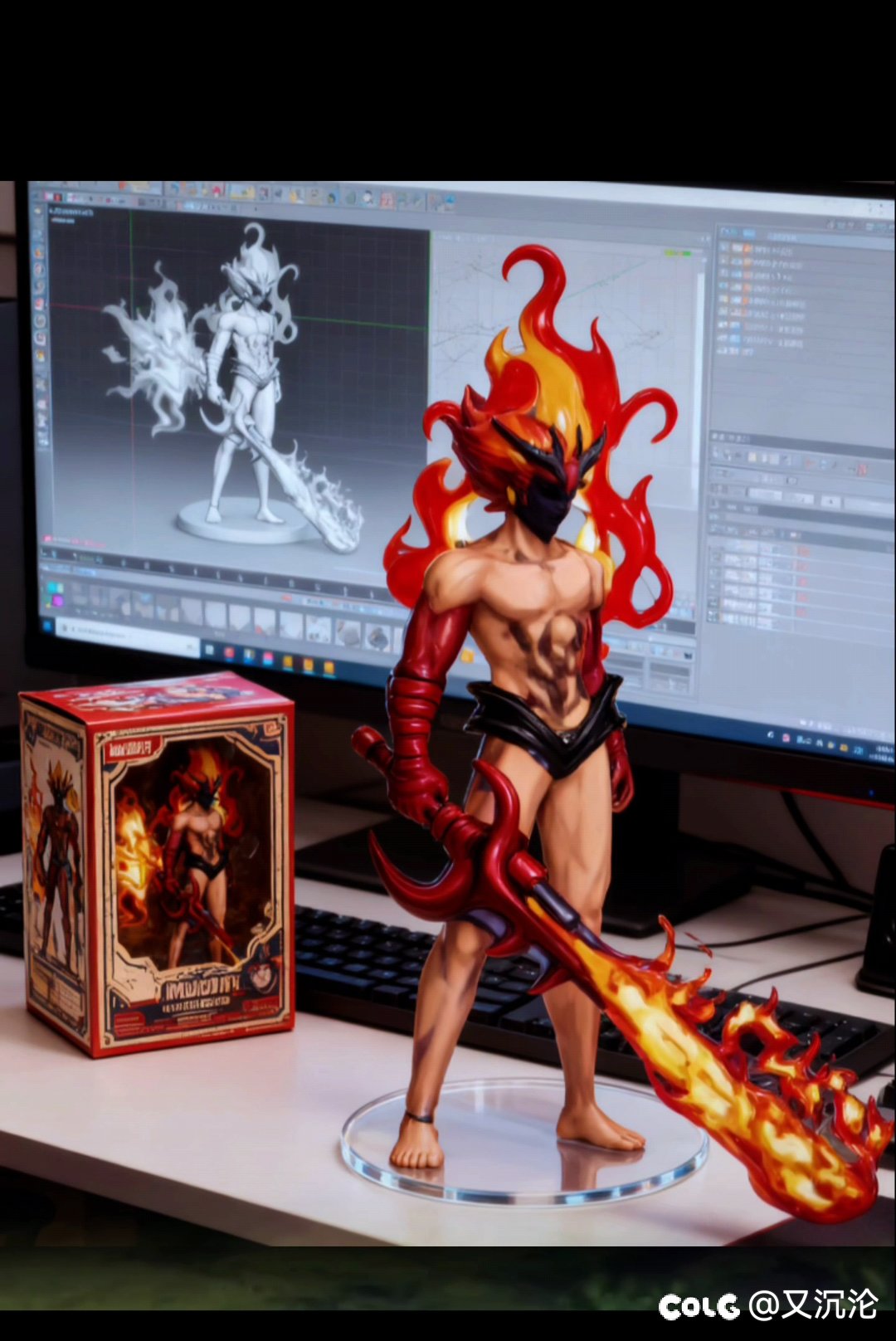 角色AI后的外观感觉还可以2