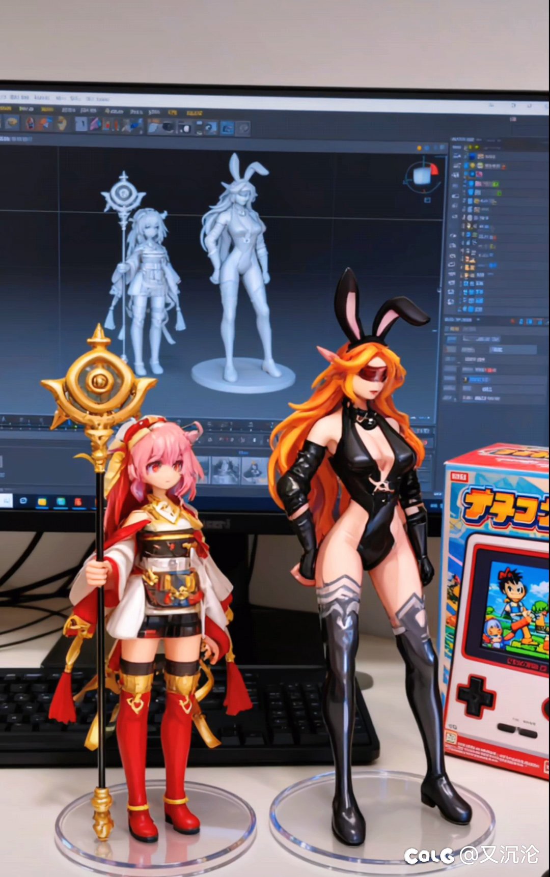 用其他平台自带的AI软件生成的图，将就着看2