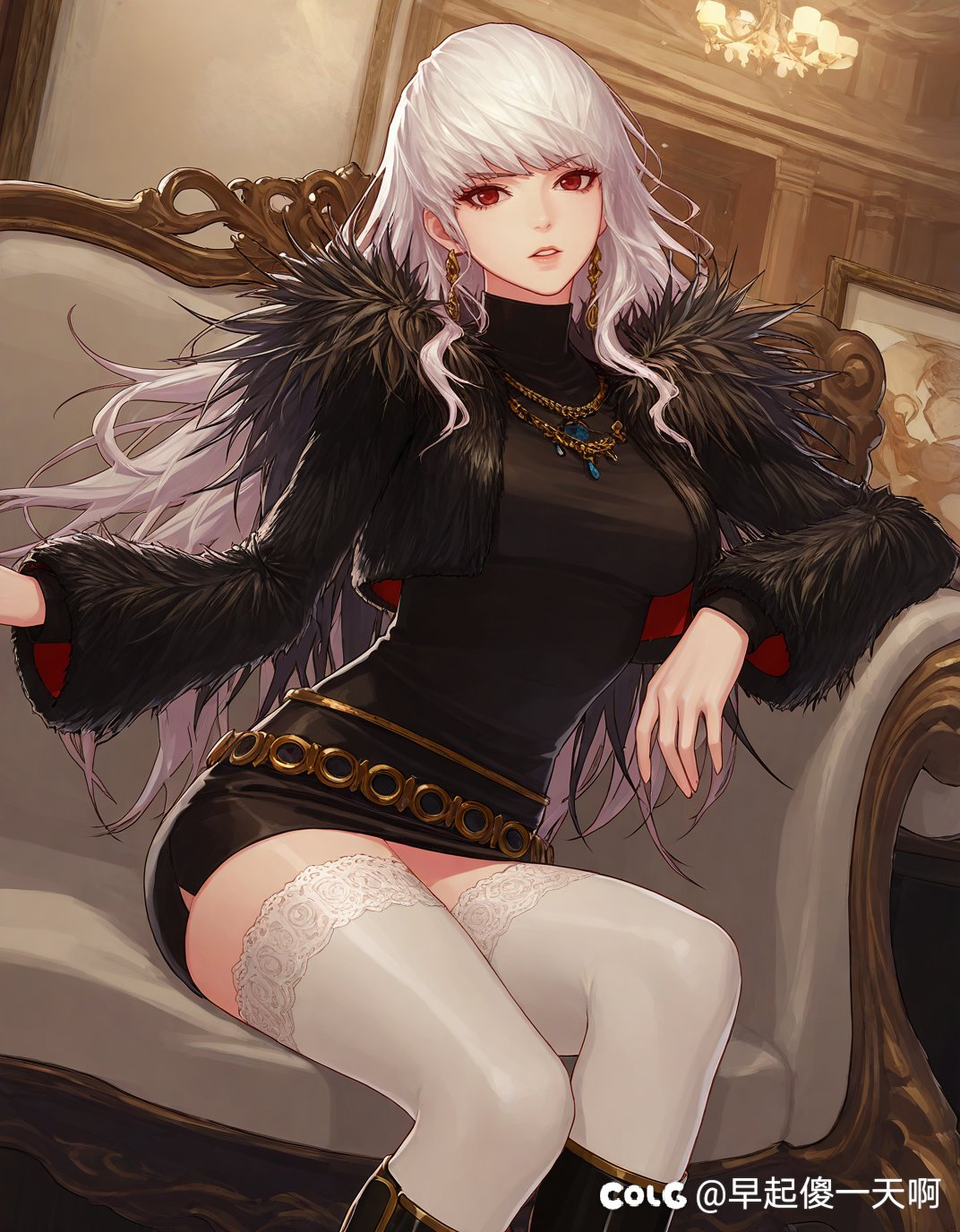 韩服时装搬运女格斗COS女鬼剑初始装2