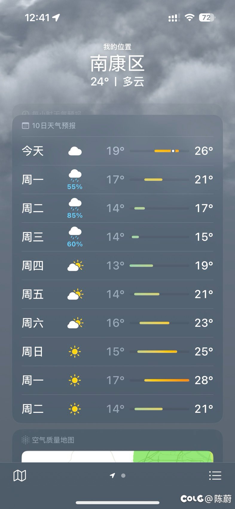 骑电驴出门要穿外套了1