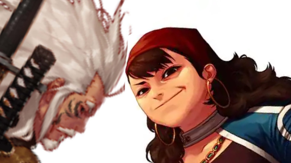 表情包：无能的剑神和无敌的大妈2