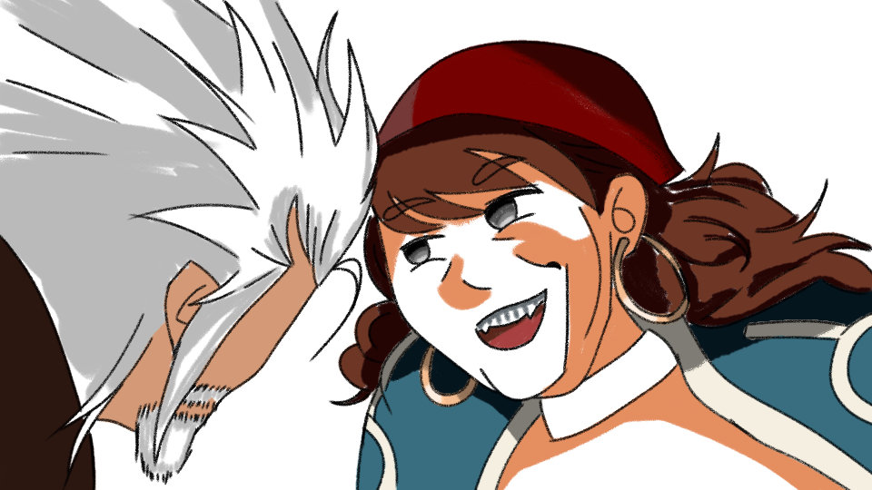 表情包：无能的剑神和无敌的大妈6