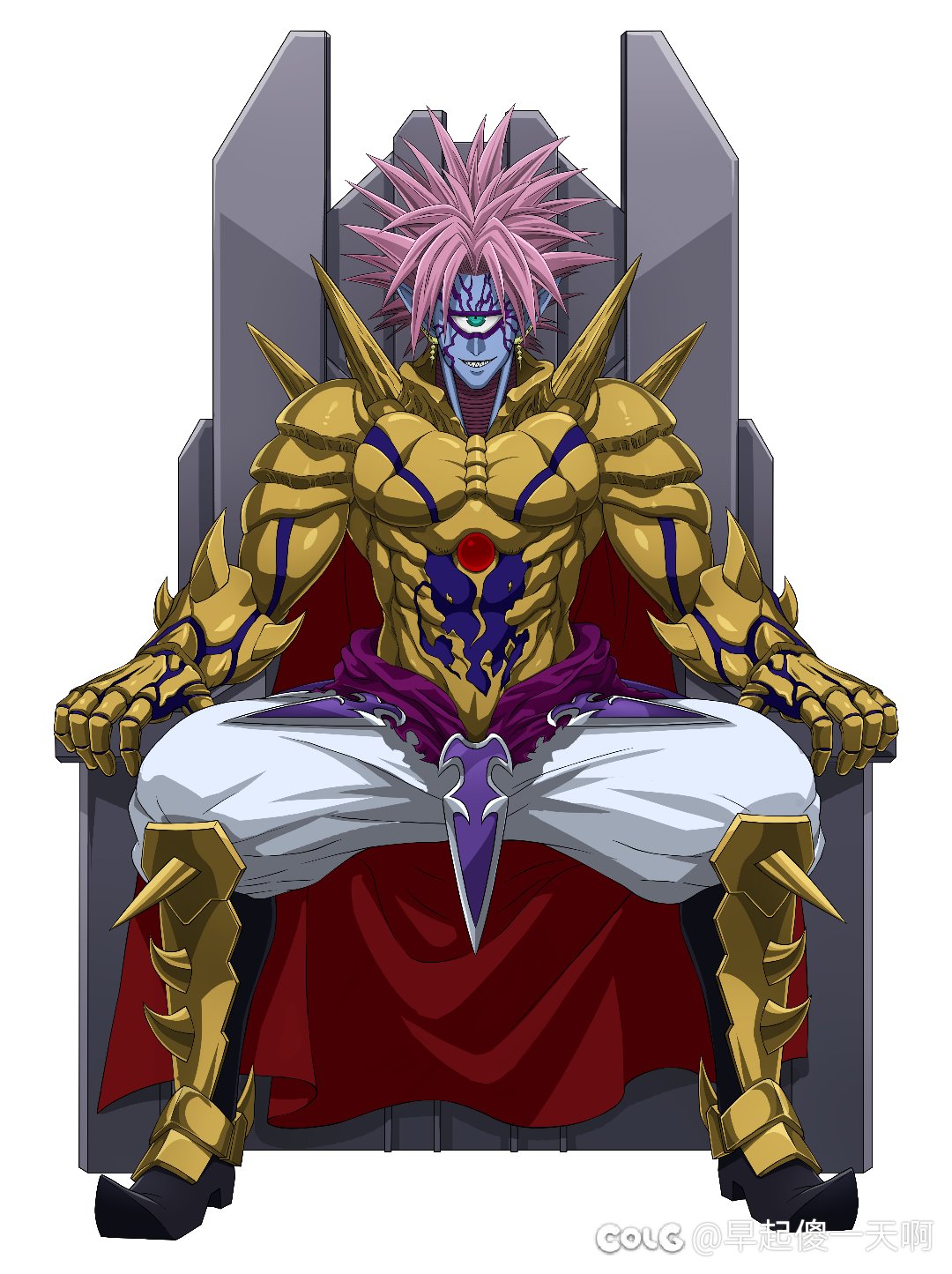 魔枪士cos一拳超人波罗斯（一阶）2