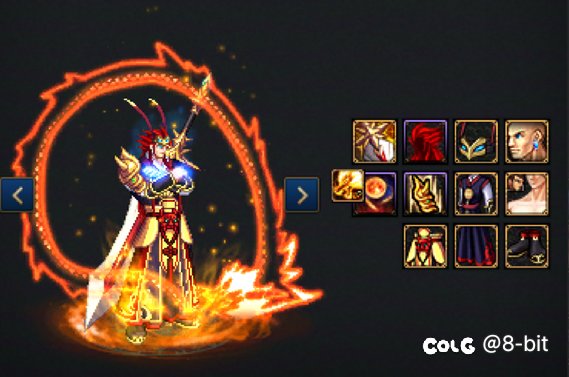 自己搭配感觉还不错的暖暖2