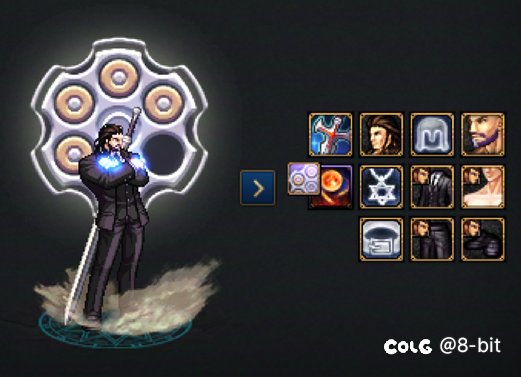 自己搭配感觉还不错的暖暖5