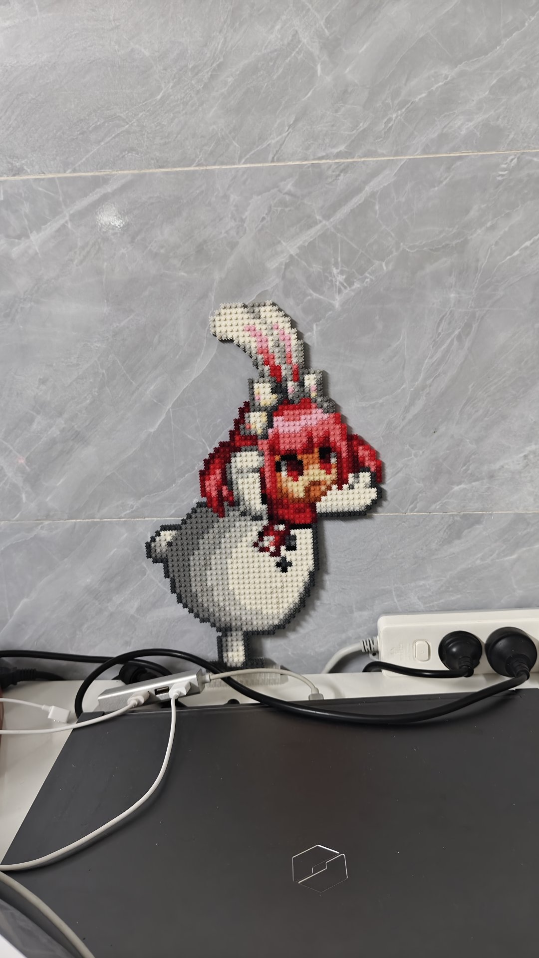 女朋友送的井盖积木1