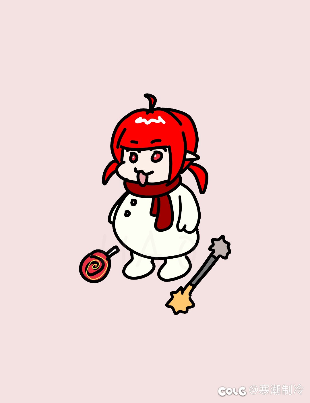 震惊井盖一整年（粗制表情包绘制）1