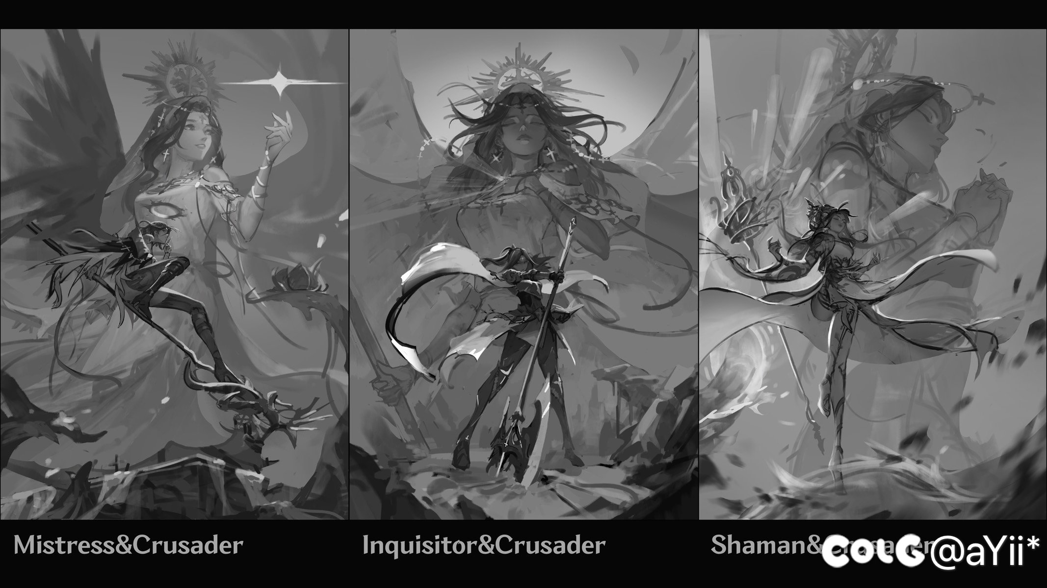 「草图」女圣职者们1