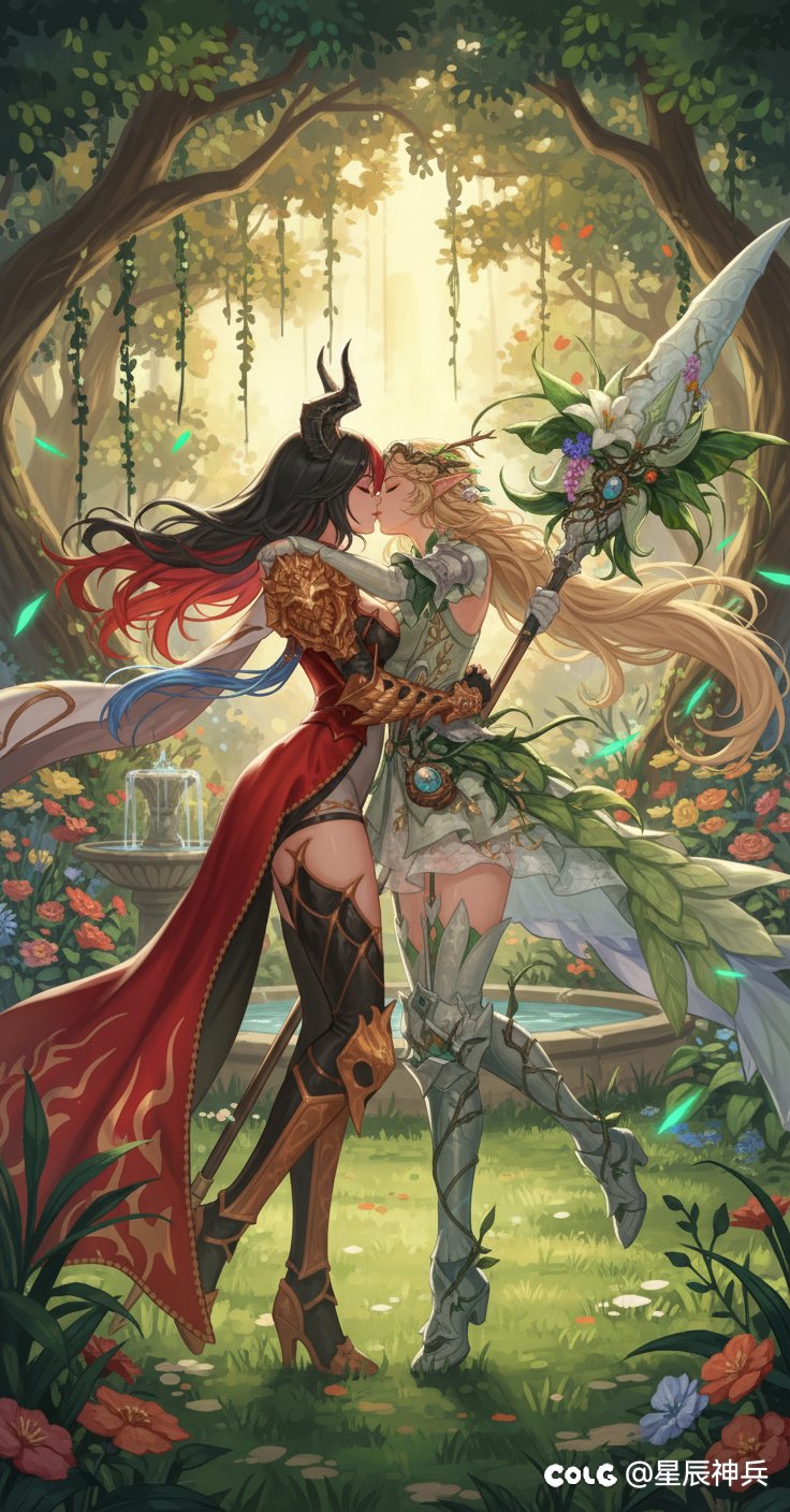 以后别再造谣了，请祝福我跟爱妻精灵骑士1