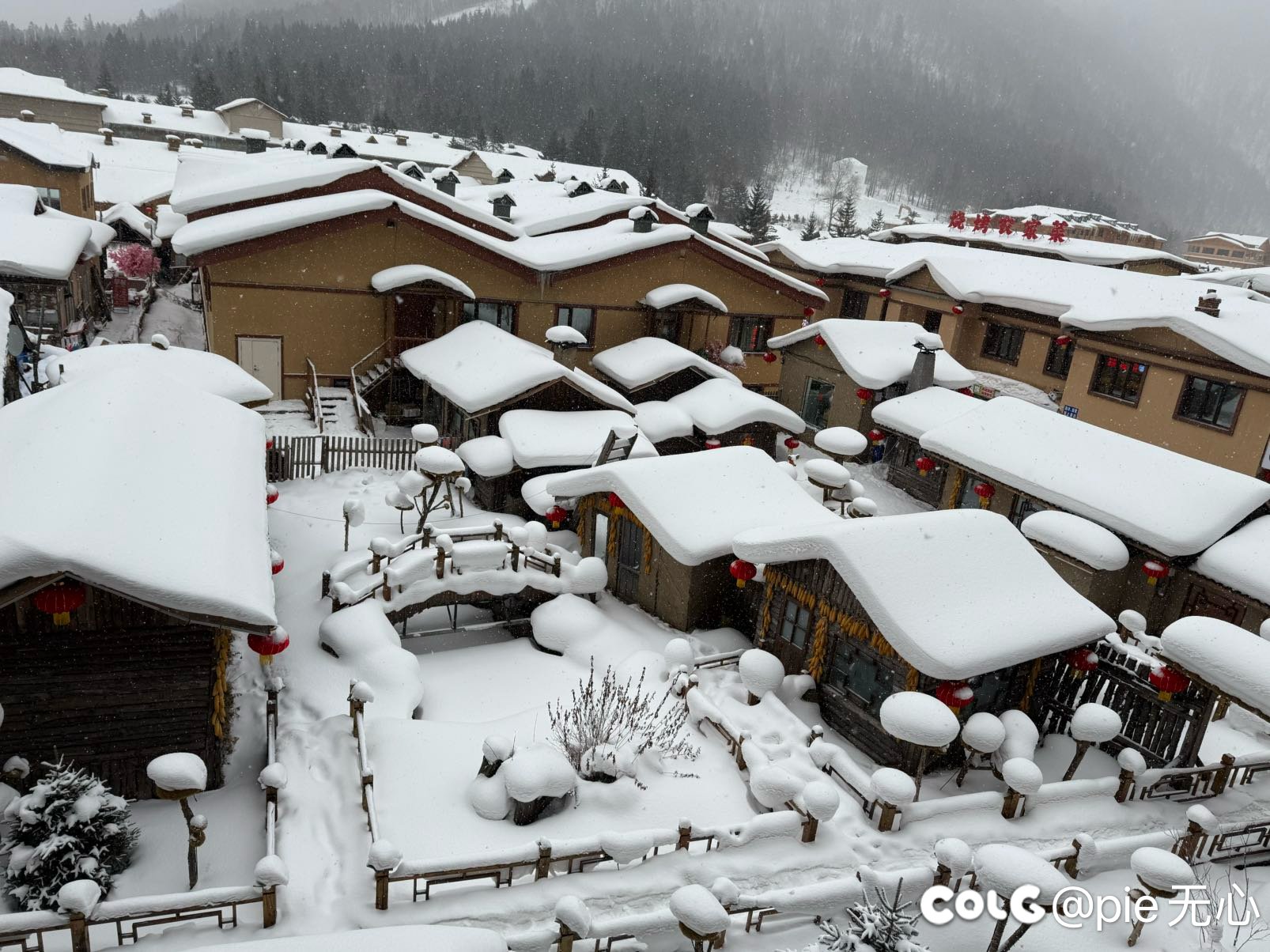 雪乡，真的好看，原本看视频以为是P的7