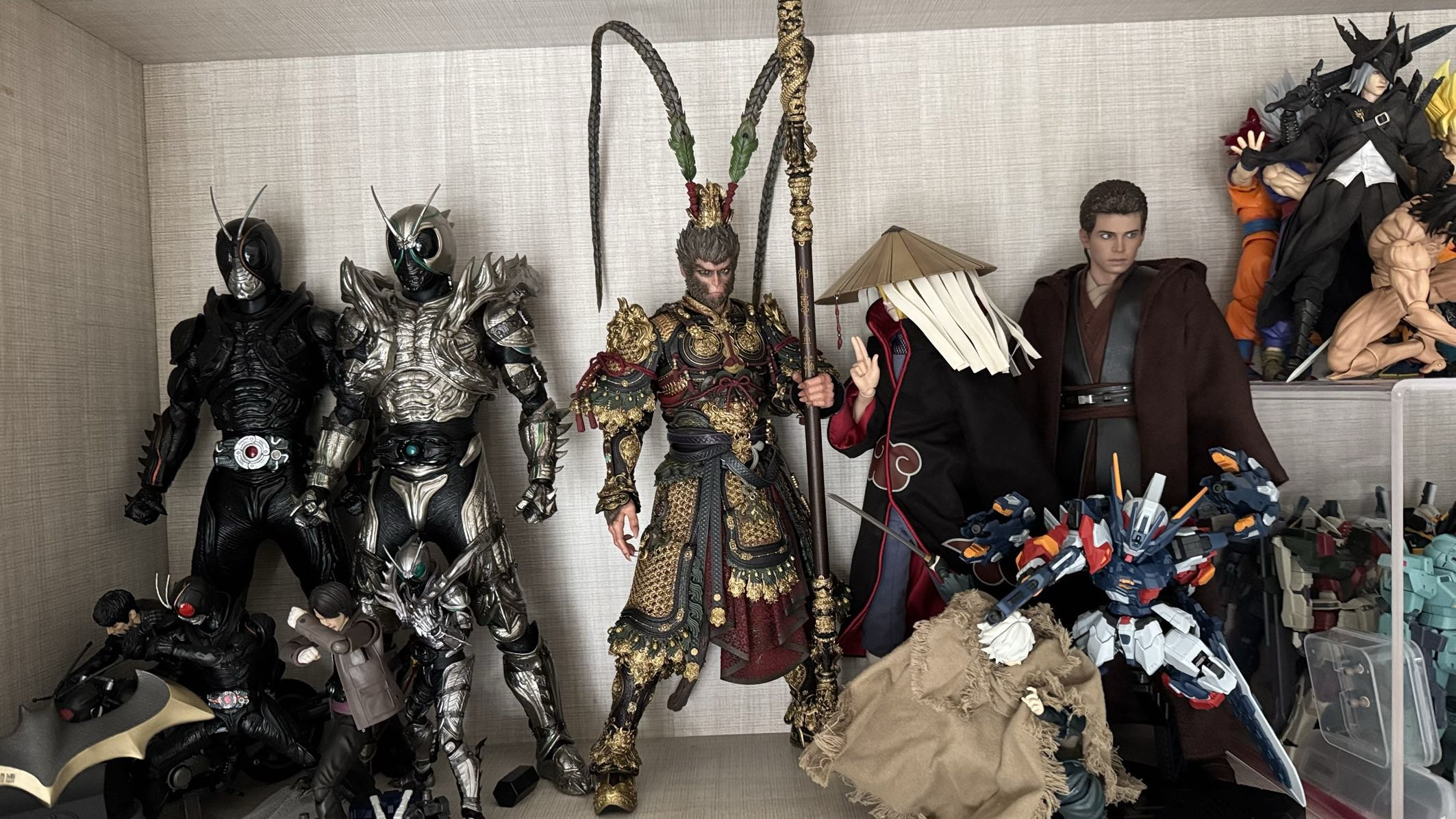 【模型水】不枉我等了一个多月，黑吗喽大圣甲终于不再是光脚吗喽了4