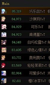 全勤 10 个角色游戏进度（已毕业 7）1