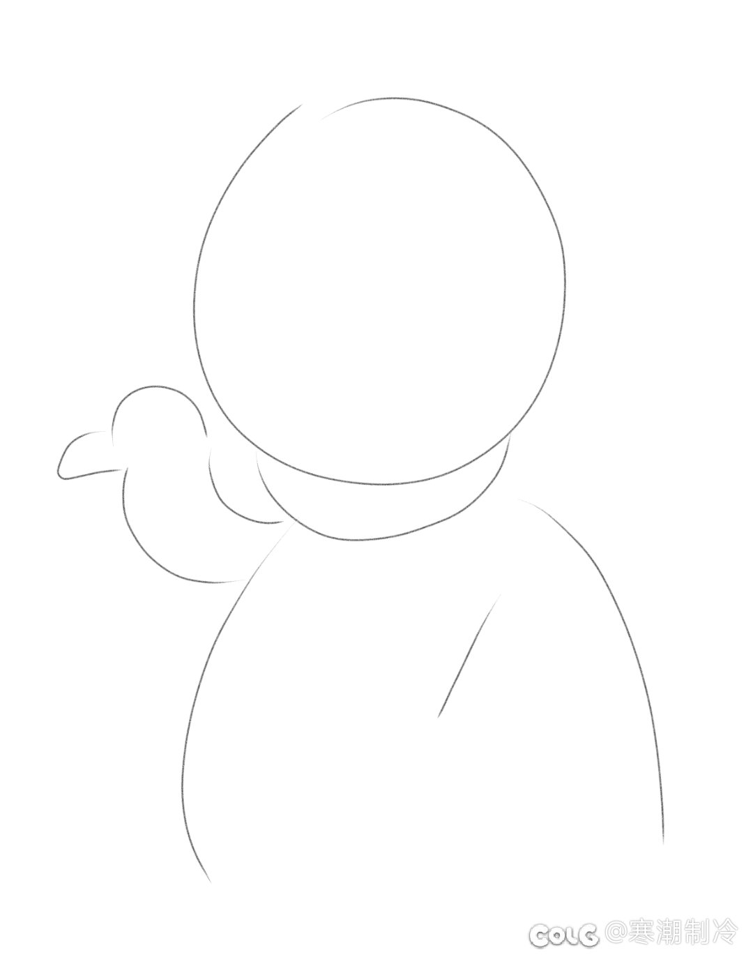 井盖:急了（表情包绘制）2