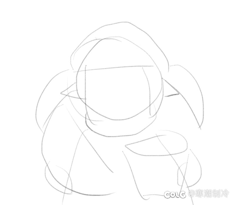 大饼可乐井盖:干嘛（表情包绘制）3