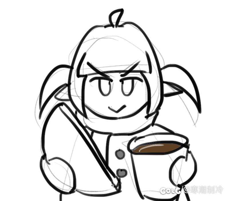 大饼可乐井盖:干嘛（表情包绘制）6