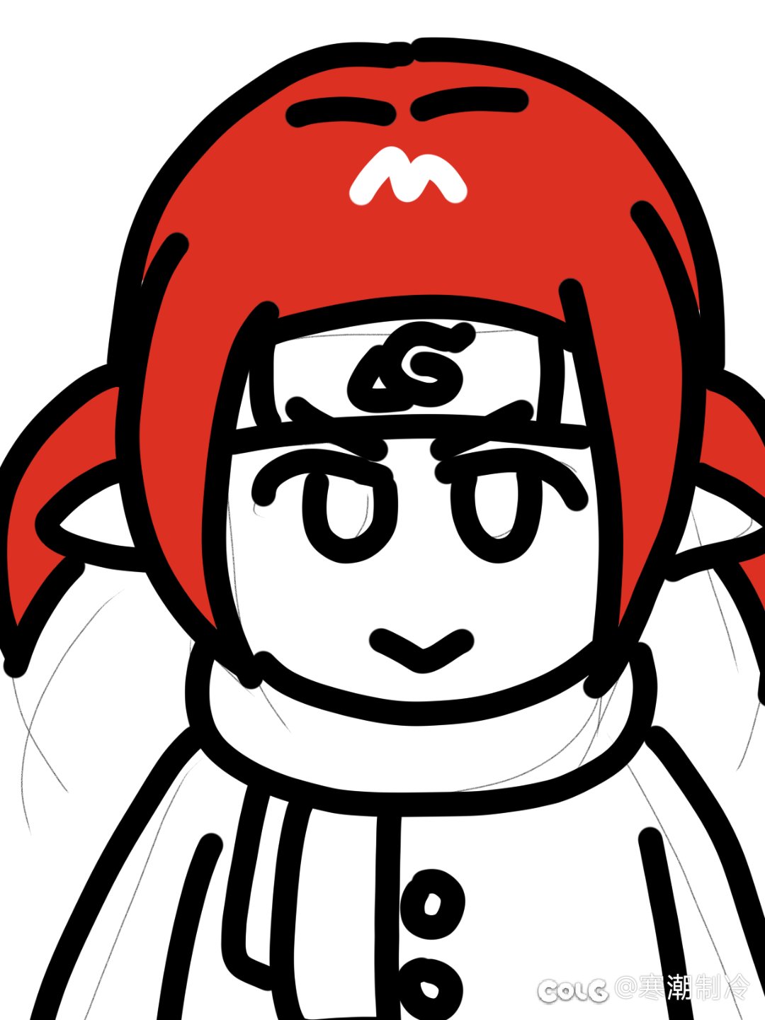 井盖:我曾经也是个忍者（表情包绘制）5