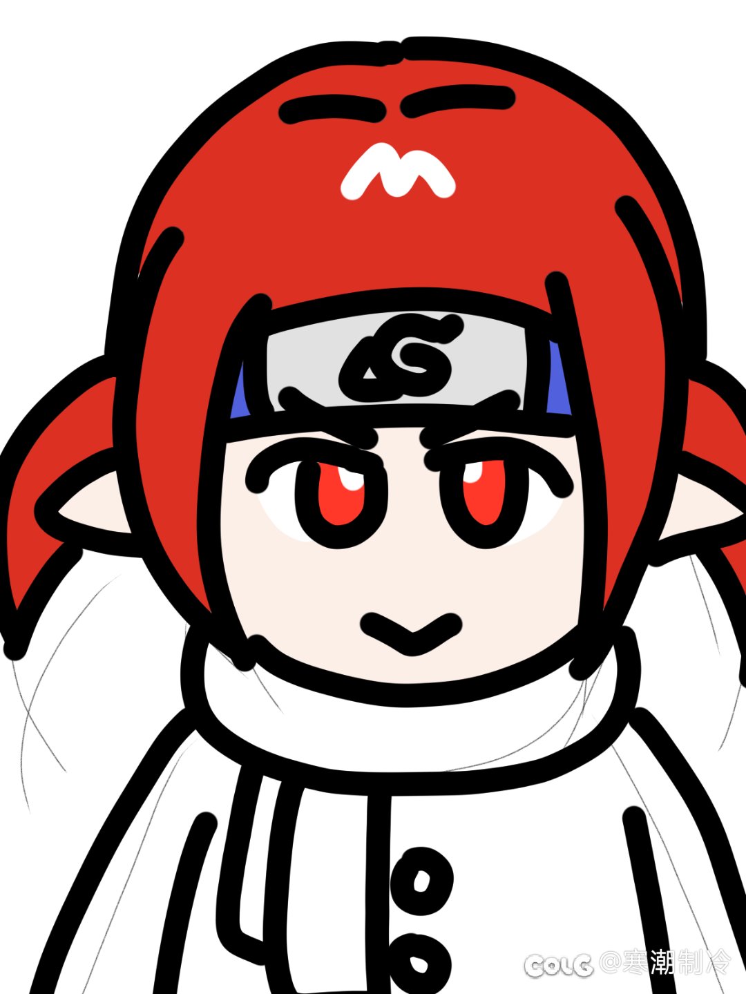 井盖:我曾经也是个忍者（表情包绘制）6