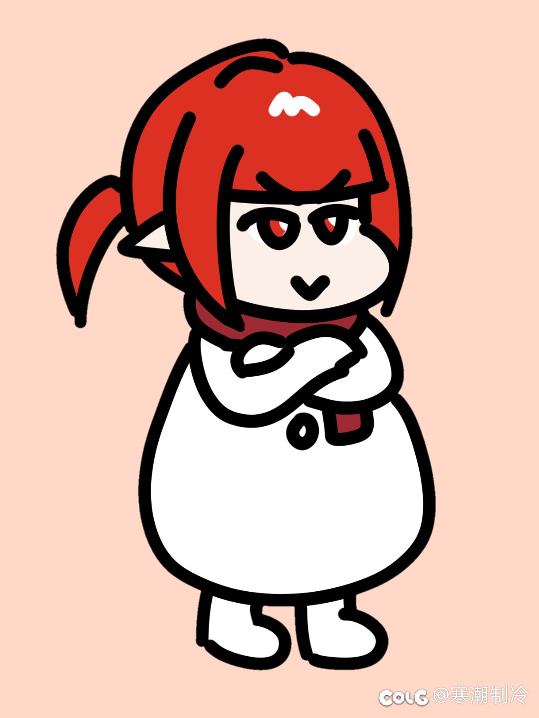 井盖:可把我牛必坏了（表情包绘制）1