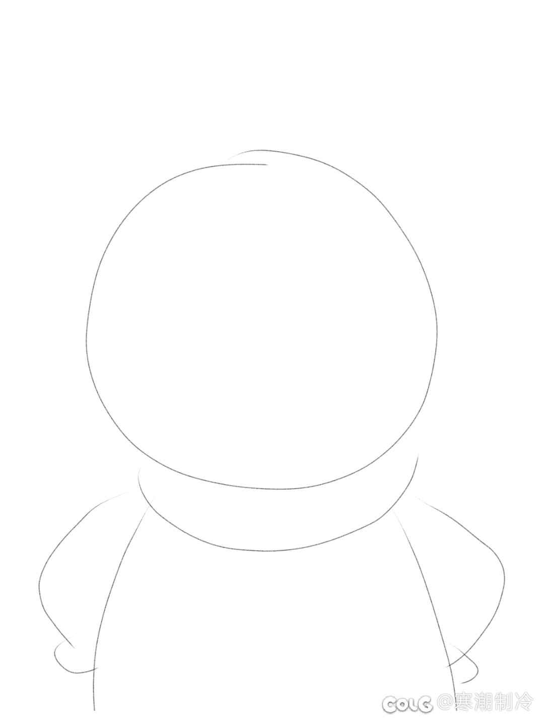 脸肿井盖（表情包绘制）2