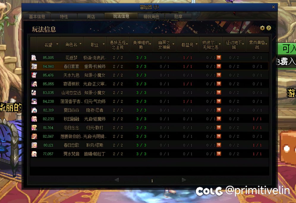 跨三B 《日月山河》小团体狄瑞吉RAID招募中……2