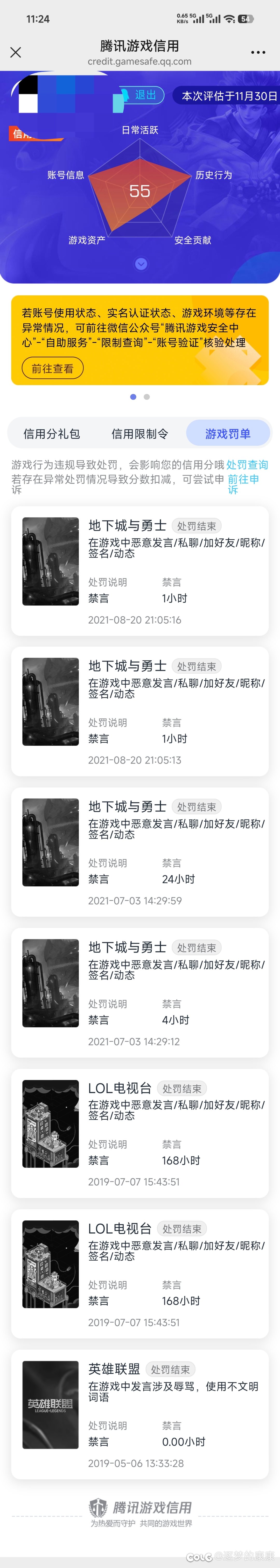 信用分一夜降800，勇士该去何处发冤？4