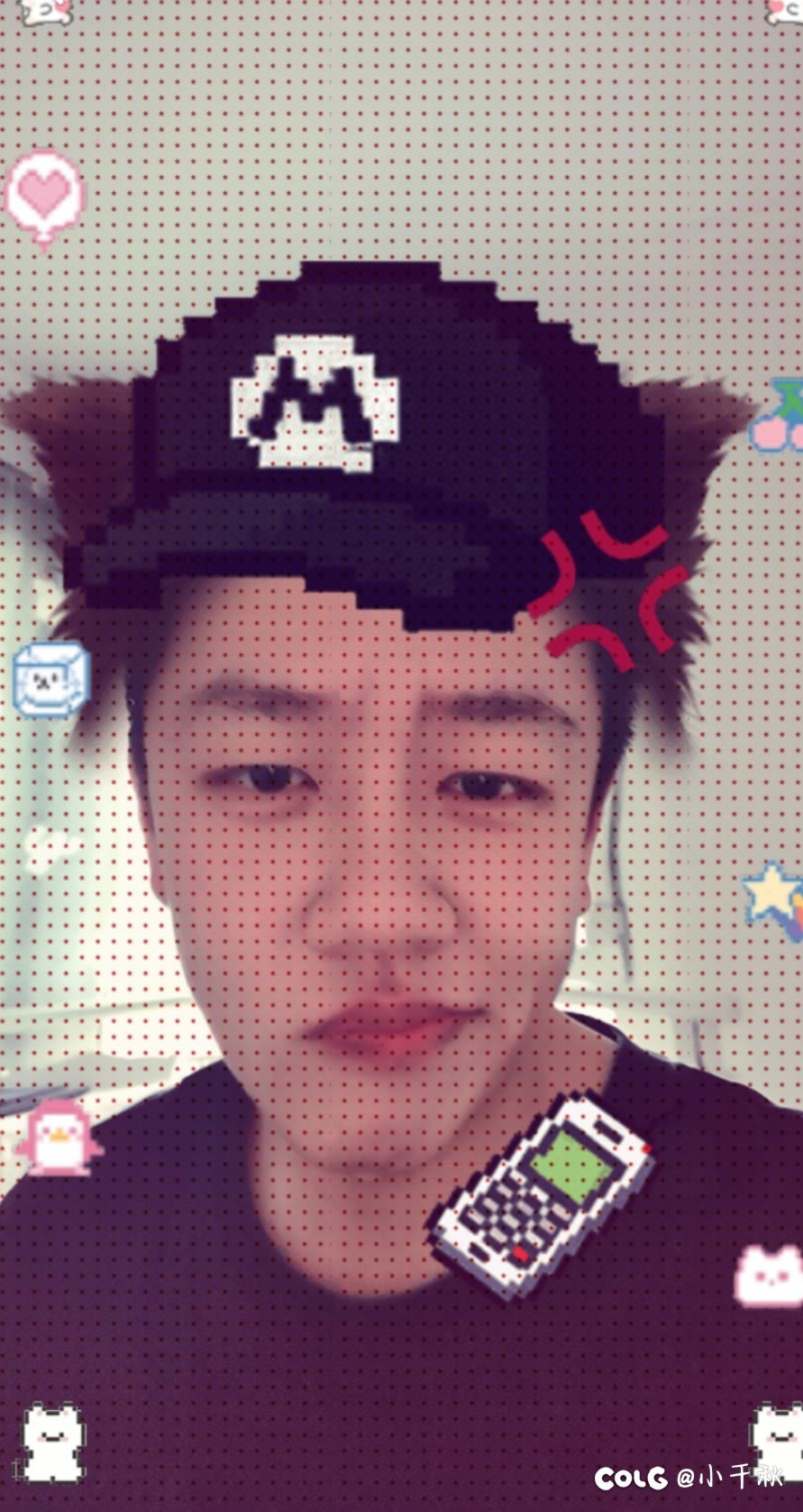 没拍过抖。。开了下特效1