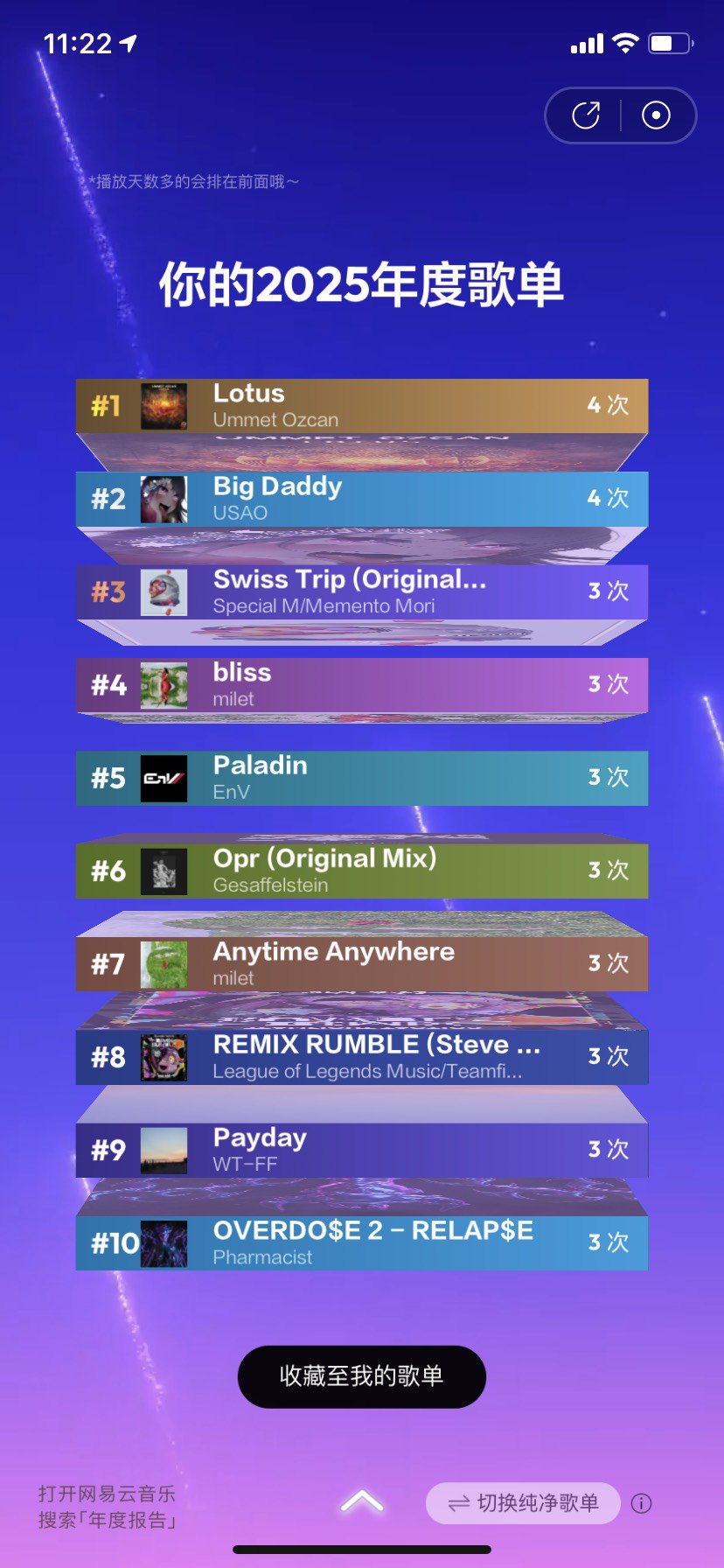 感觉听歌越来越少了3