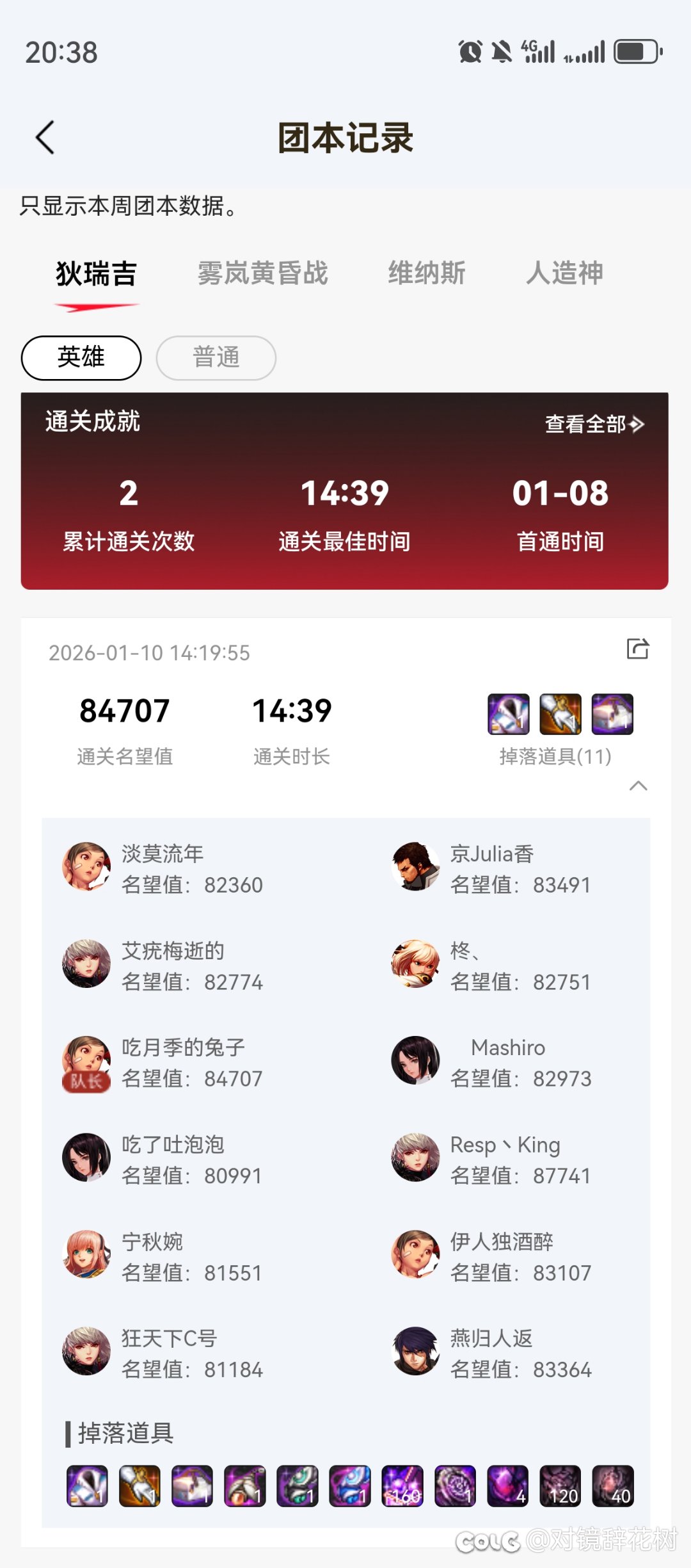 （跨3B）狄瑞吉英雄模式晚间团招人。1