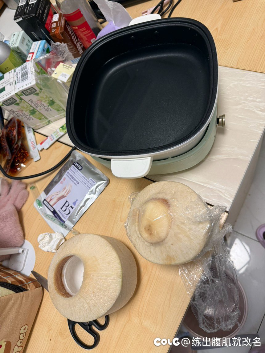 整个椰子鸡吃吃2