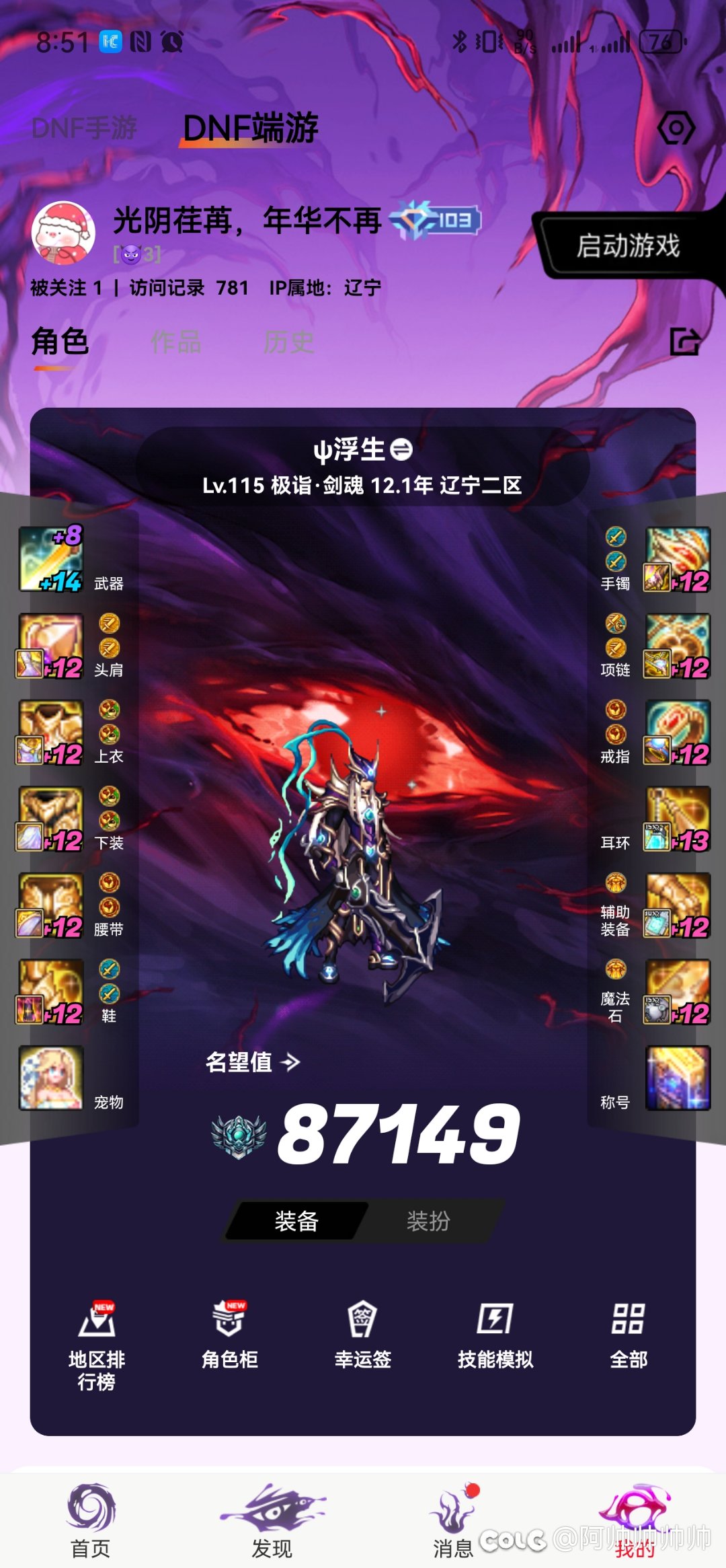 有没有明白人帮我分析一下我这个名望和伤害1