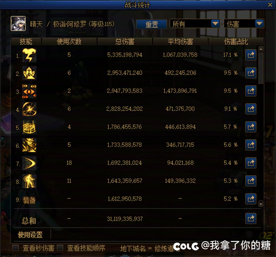 瞎子黄金乡换黑牙觉醒套测试8