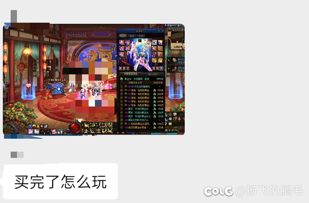 那种买号回来不知道咋玩的人你们会带吗？3