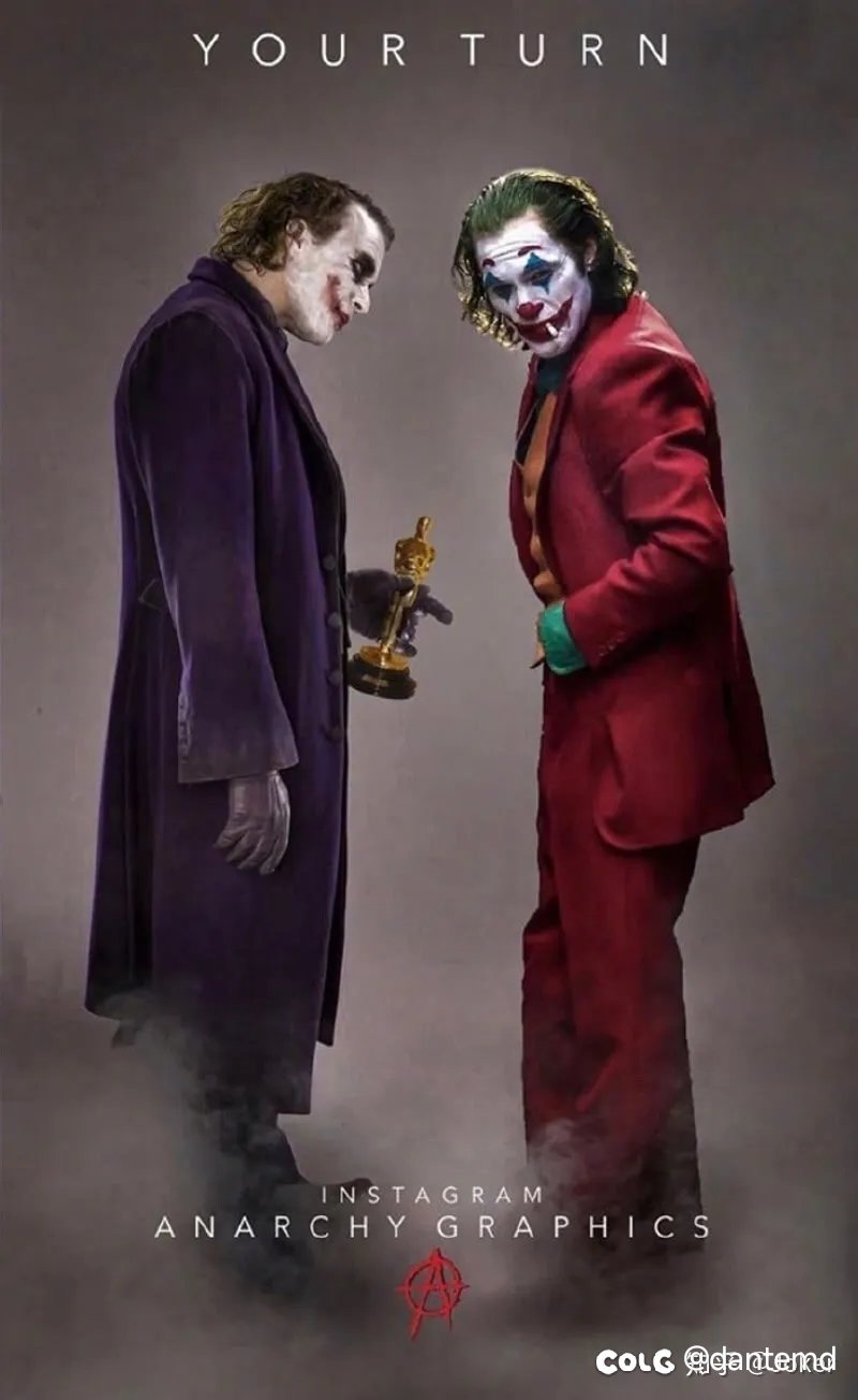 今天看到有人发男枪的小丑搭配，也跟着发一帖。3