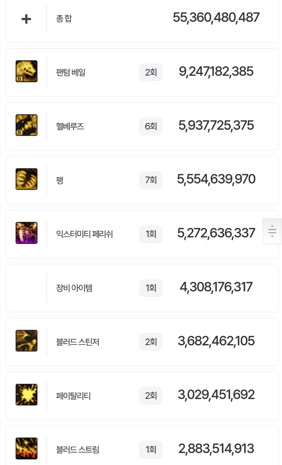 盘点韩服全职业特色玩法，对比中韩差异45