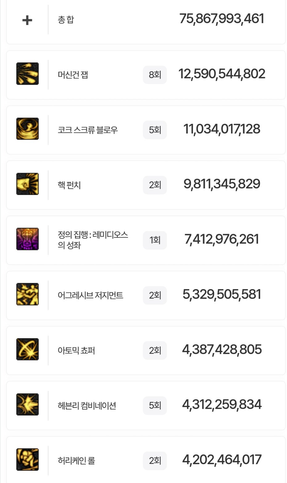 盘点韩服全职业特色玩法，对比中韩差异72