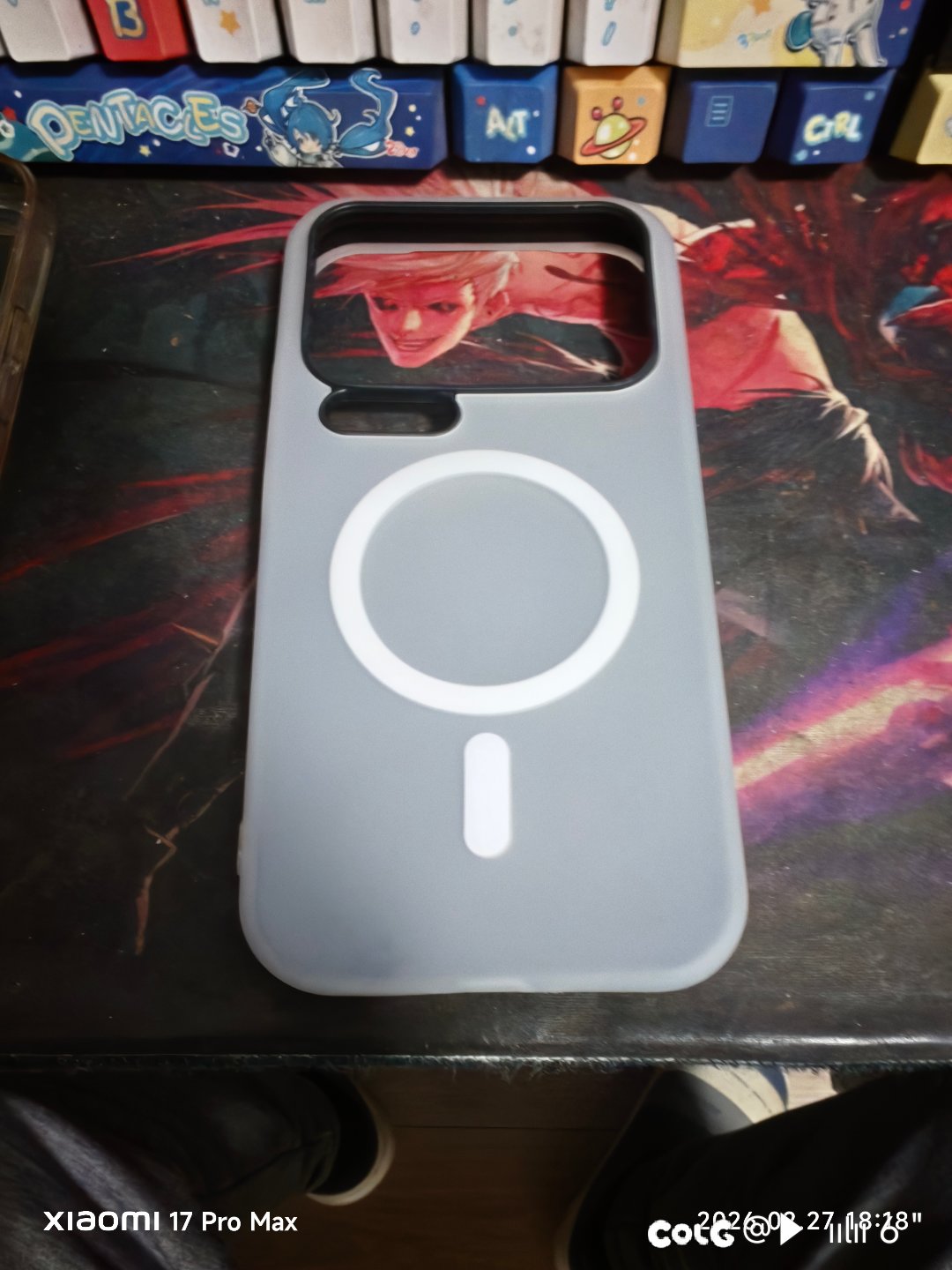 白色的壳+黑色的内胆=果冻黑2