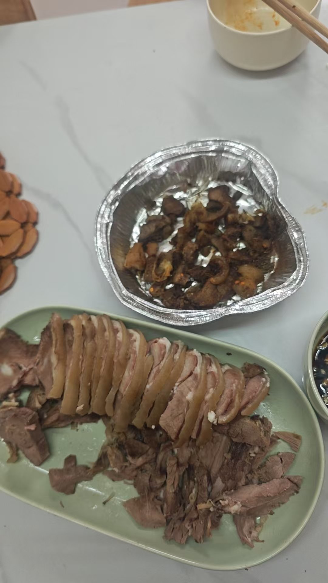 请大家吃白切羊肉1